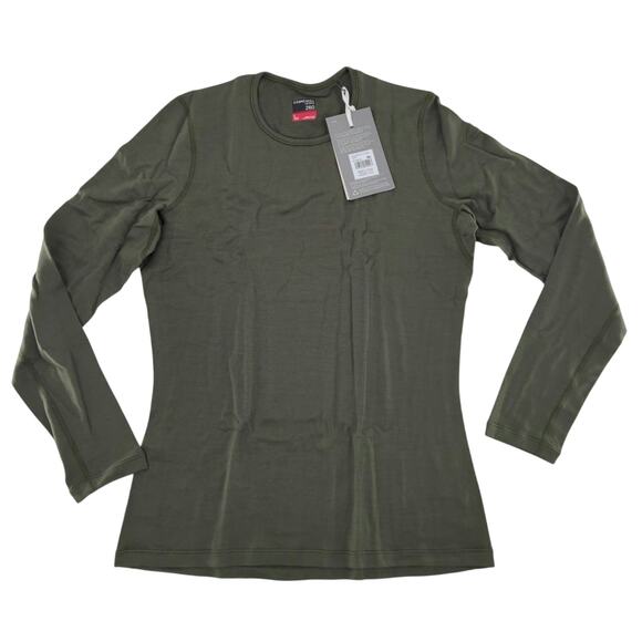 Icebreaker Merino 260 Tech Long Sleeve Crewe Thermal Top L - Picture 3 of 10